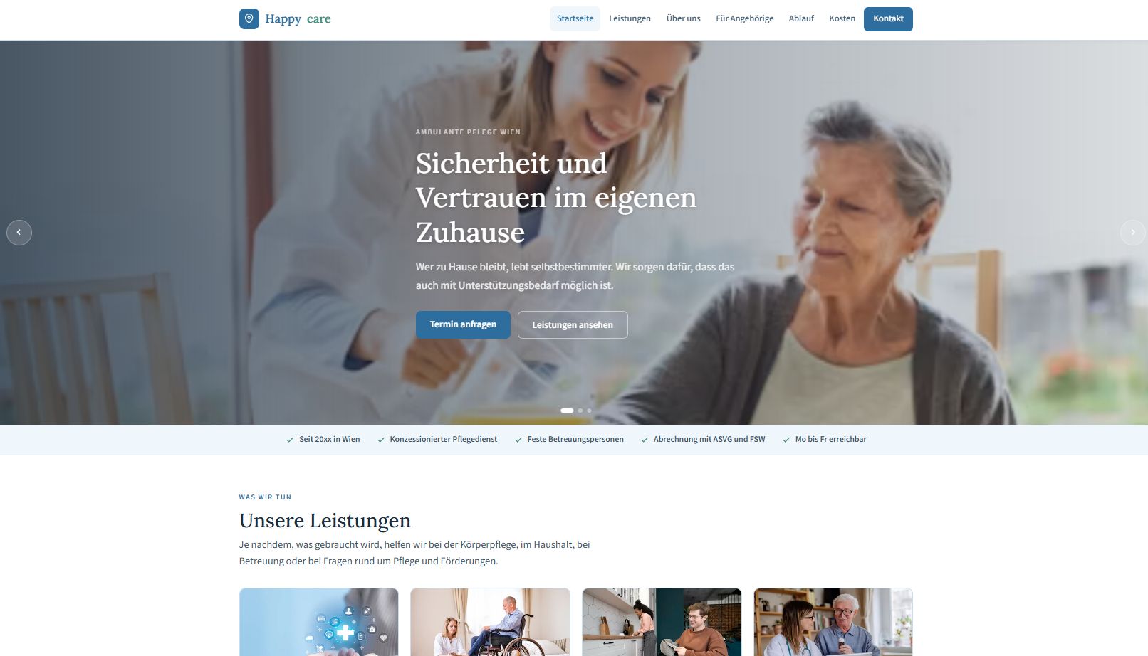 Happycare gesundheits Plegedienst in Wien