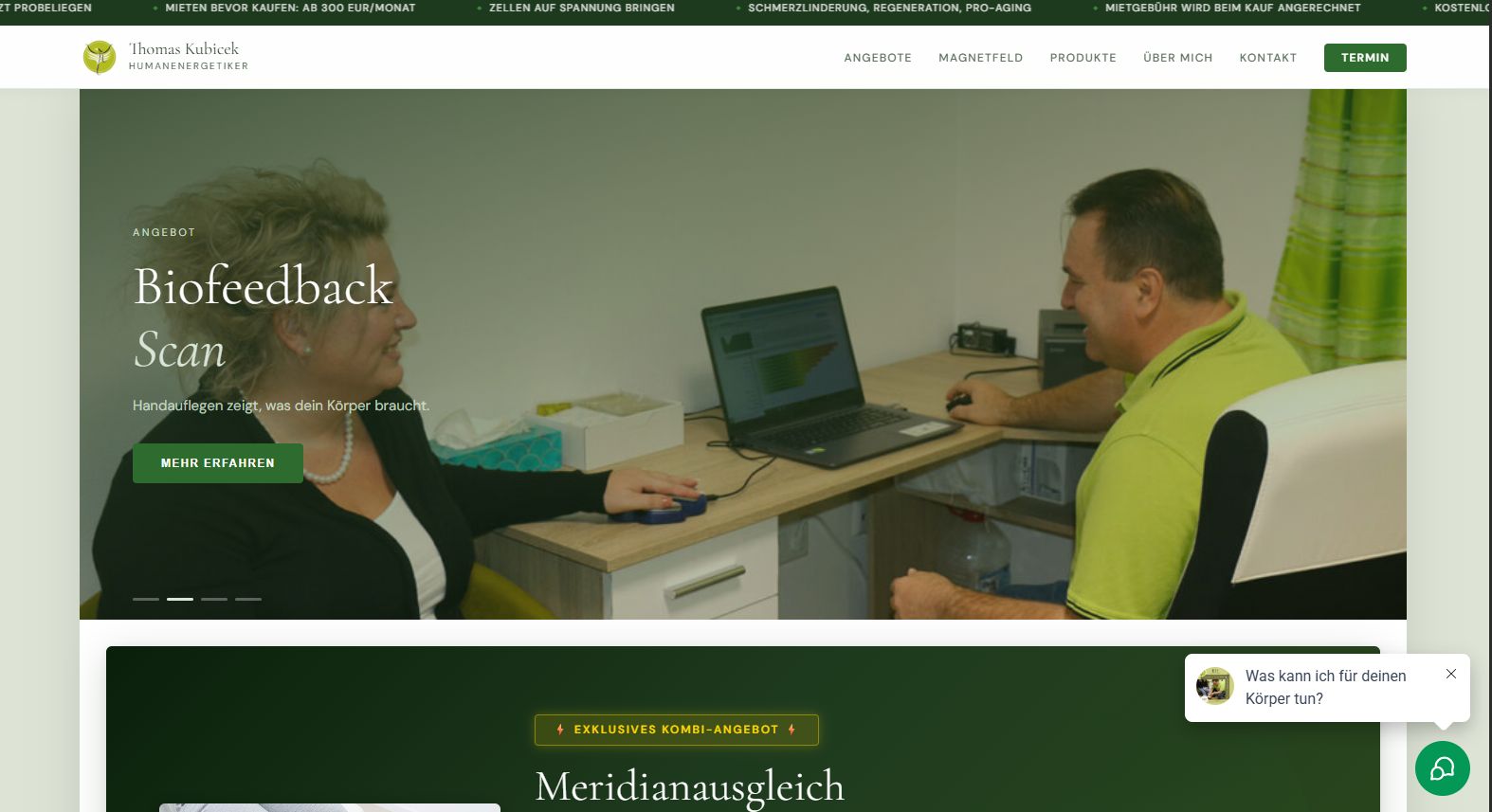 Thomas Kubicek Humanenergetiker Stockern